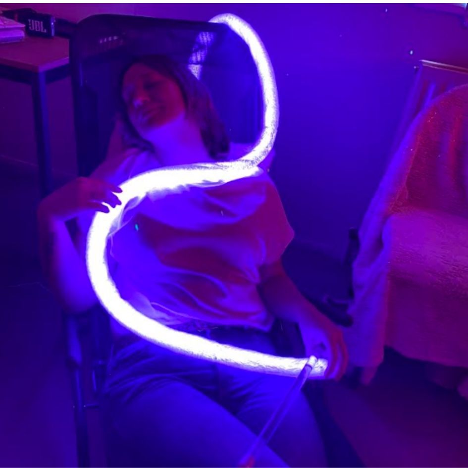 Salle sensorielle SOSNO avec eclairage apaisant