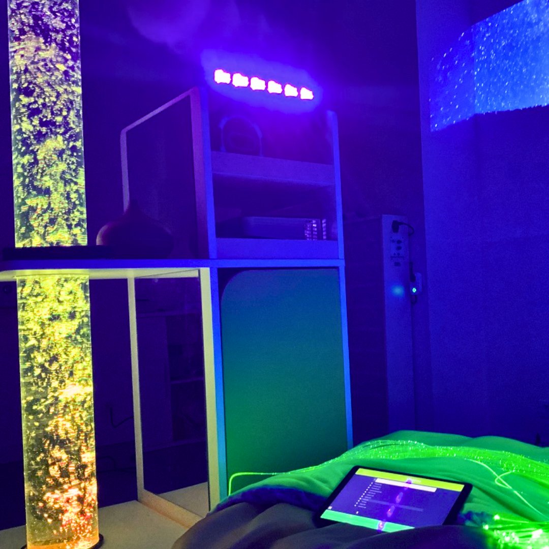 15 Salle de stimulation sensorielle Snoezelen utilisee pour la methode SOSNO